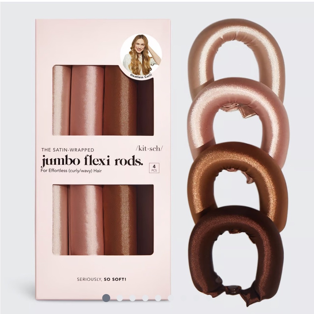 Jumbo Flexi Rods - Heatless Curls